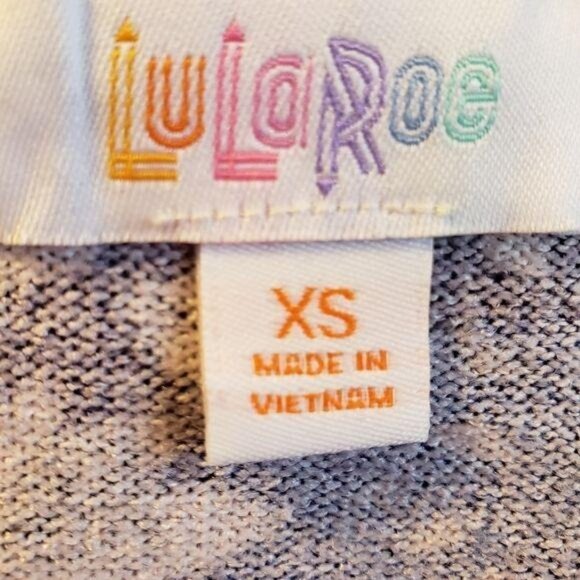 LuLaRoe NWT Sarah XS Long Sleeve Patchwork floral Duster Cardigan sweater - Picture 5 of 7